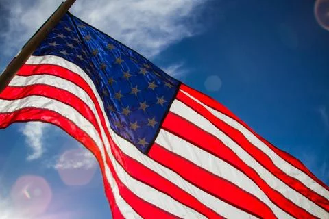 AMERICAN FLAG Stock Photos