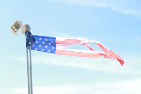 American flag 写真素材