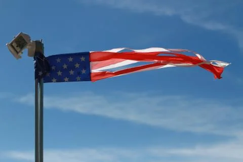 American flag 写真素材