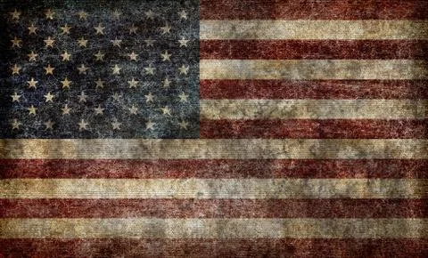 American flag. Stock Photos