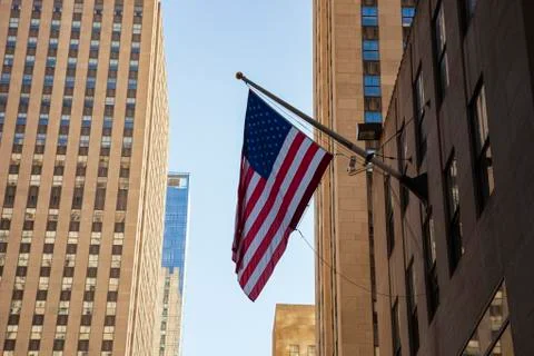 American Flag Stockfoto's