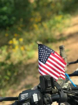 American flag 스톡 사진