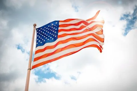 American flag Stock Photos
