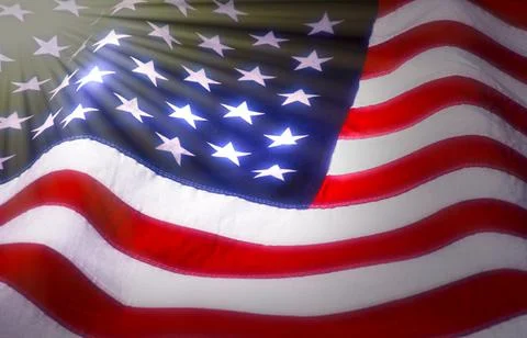 American Flag Stock Photos