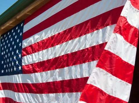 American flag Stockfoto's