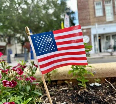American Flag Stock Photos