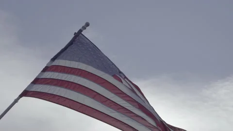 American flag waving Stock-Footage 234553970