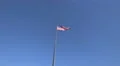 American flag waving in New York 4k or 4k+ Resolution