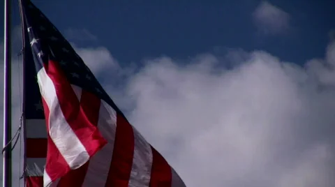 American Flag Zoom 動画素材 559868