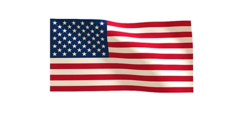 American Flag_014 Stock Footage