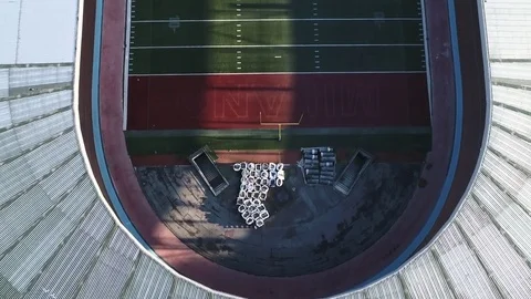 American footbal stadium Video stock 83000771
