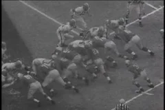 1958-Chicago Cardinals-Cleveland Browns , Stock Video