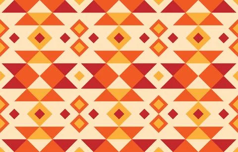 American geometry native ethnic pattern art concept. Indian pattern. Design.. Stock Illustration