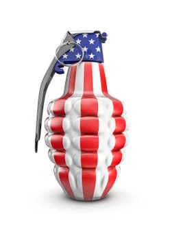American grenade 스톡 일러스트