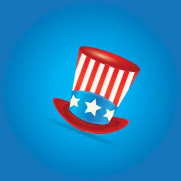 American Hat Stock-Illustration