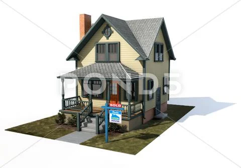American home Stock Photos