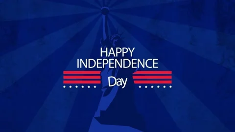 American Independence Day Background Stock Footage 238661356