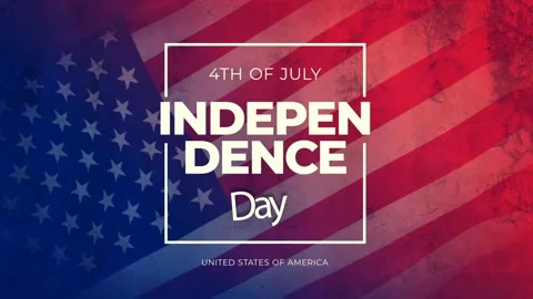 American Independence Day Background Stock Footage 238661362