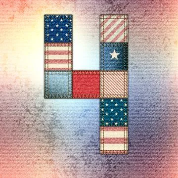 American Independence Day background vector Illustrazione stock