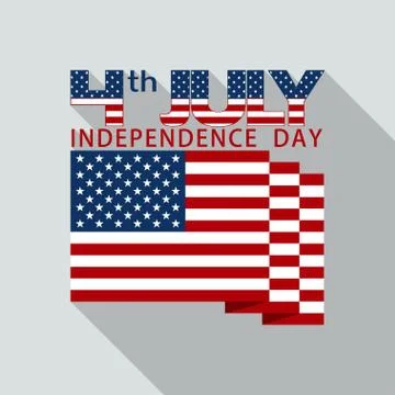 American independence day Ilustração Stock