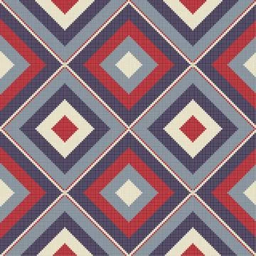 American Indian embroidery pattern Stock Illustration