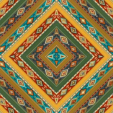 American Indian pattern Stock Illustration