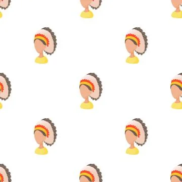 American Indian pattern seamless vector イラスト素材