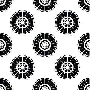American indigenous seamless repeat pattern. Ethnic textile. Stock Illustration
