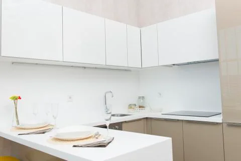 American kitchen Stock Photos