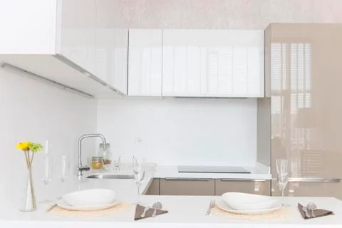 American kitchen Stock Photos