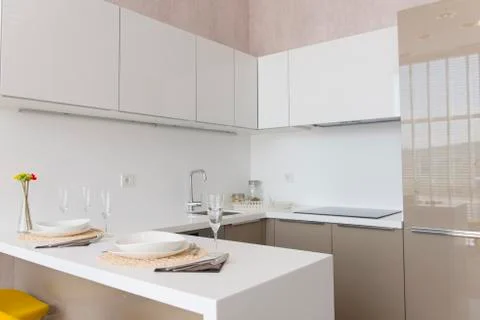 American kitchen Stock Photos