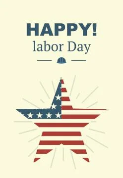 American Labor Day. Stock Illustration