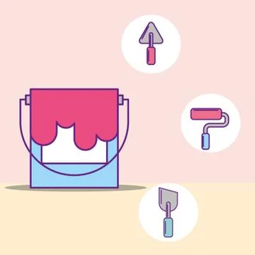 American labor day Stock Illustration