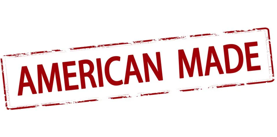 American made Stock Illustration
