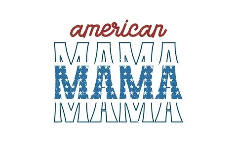 American Mama Stock Illustration
