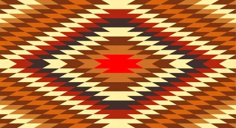 American native traditional Illustrazione stock