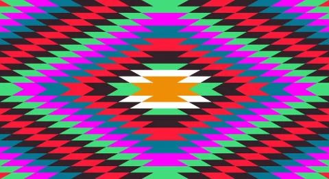 American native traditional Illustrazione stock