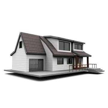 American Neighborhood house 20 3D Model