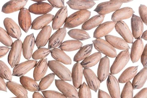 American Nuts background Stock Photos