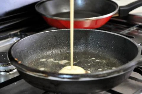 American pancakes Stock Photos