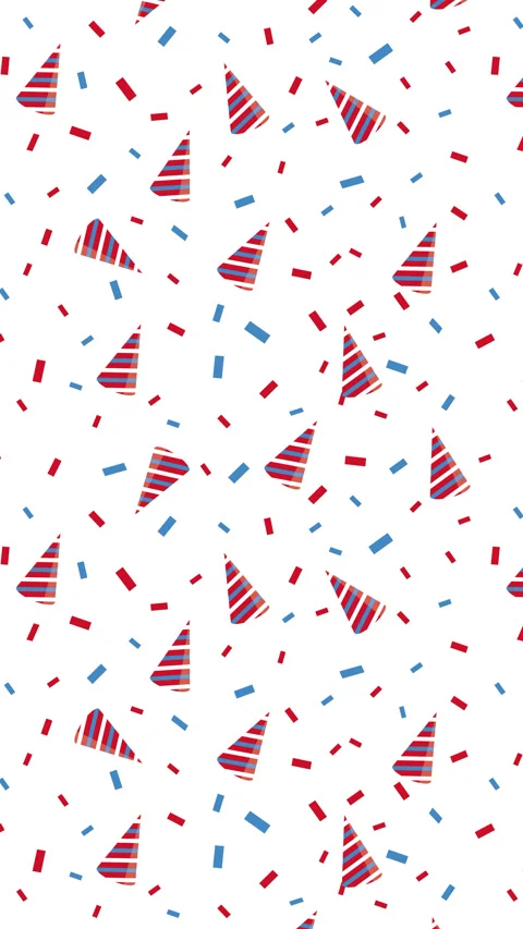 AMERICAN PARTY VERTICAL PATTERN Stock Footage 266929286