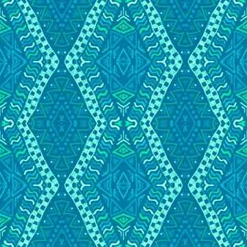 American pattern. Seamless ethnic background. 스톡 일러스트