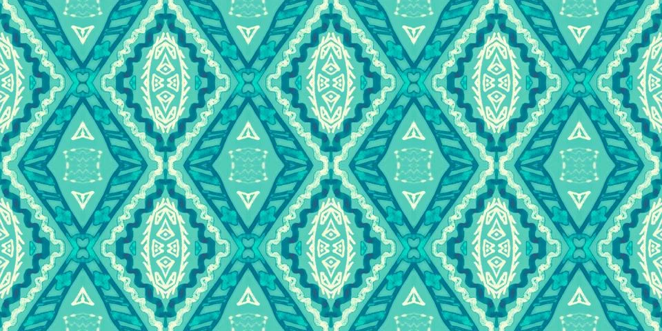 American pattern. Seamless ethnic background. Illustrazione stock