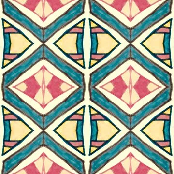 American pattern. Seamless ethnic background. Stock Illustration