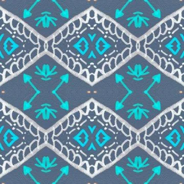 American pattern. Seamless ethnic background. Illustrazione stock