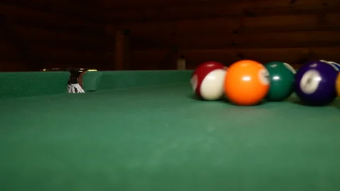 American pool. Stock Footage 165072678