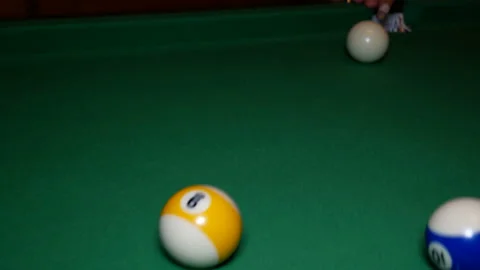 American pool. Stock Footage 165073199