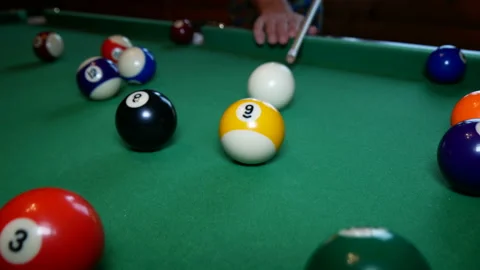 American pool. Stock Footage 166468610