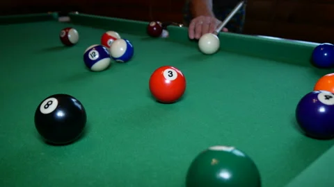 American pool. Stock Footage 166468639