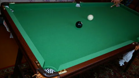 American pool. Stock Footage 166468647